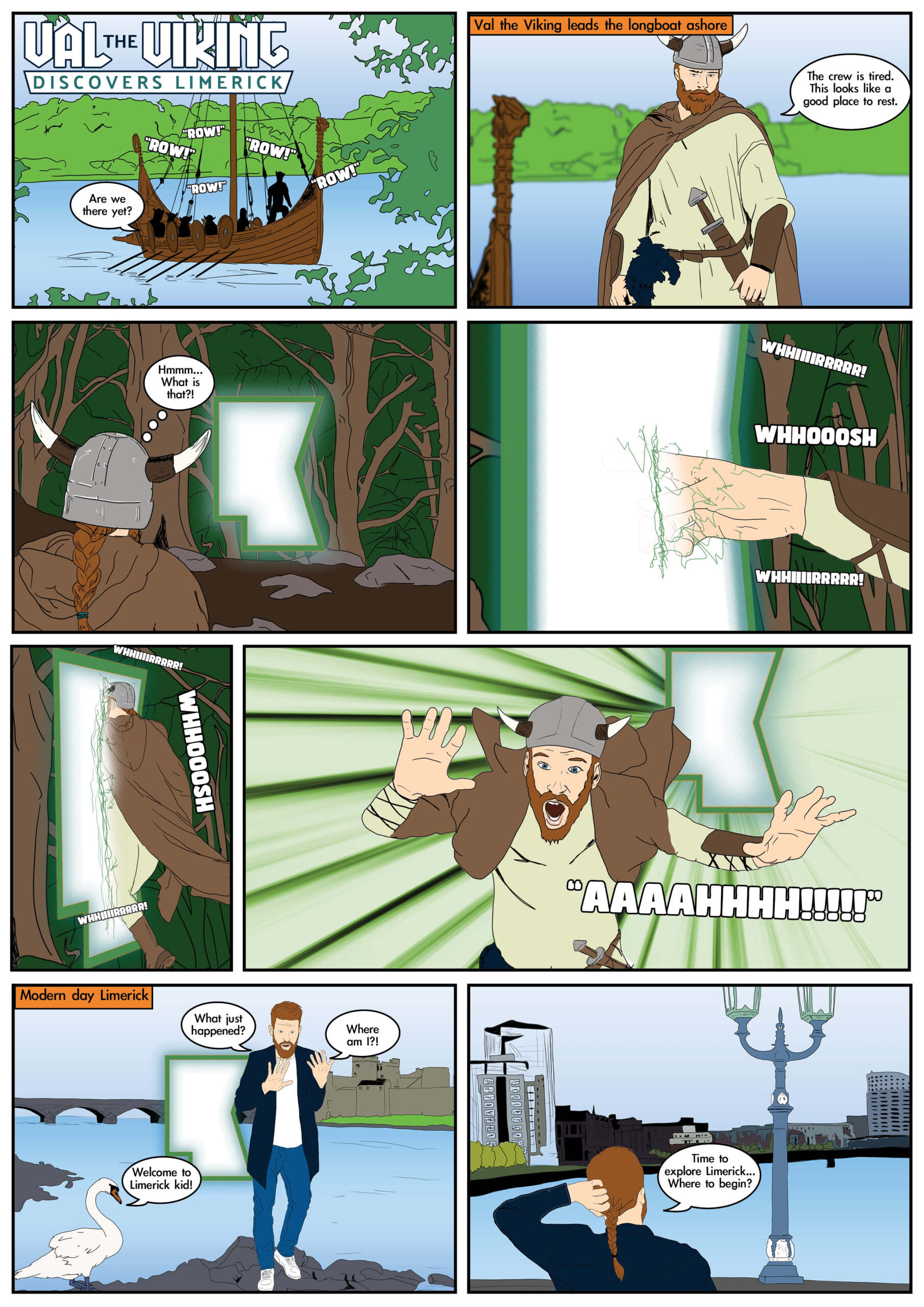 Val The Viking Discovers Limerick 1/2